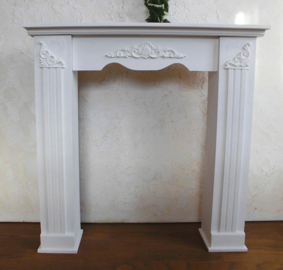 マントルピースB型 高さ90幅80奥行20 組立タイプ 棚・シェルフ・ラック