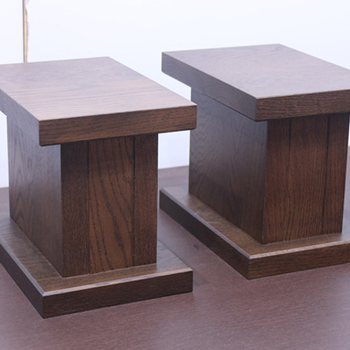 家具職人製造 ナラ材スピーカースタンド【購入特典あり】