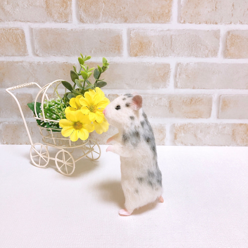 ゴールデンハムスター 羊毛フェルト キンクマ ゴールデンハムスター 羊毛フェルト 羊毛フェルト