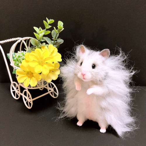 ゴールデンハムスター　羊毛フェルト キンクマ ゴールデンハムスター 羊毛フェルト 羊毛フェルト *ゆったり