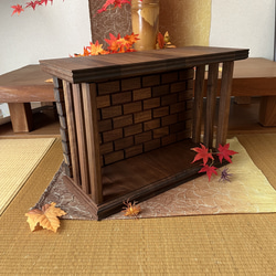 天然材を使用した古材風　本棚　マガジンラック 天然材を使用した古材風 本棚 マガジンラック 本棚・絵本棚・マガジン