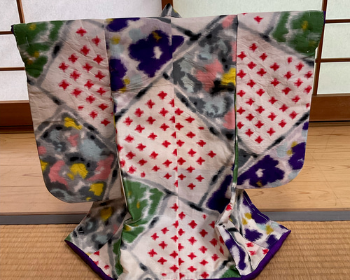 ミニチュア着物 銘仙着物 着物 凜空 通販 16597809｜Creema(クリーマ