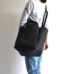 DROP2 SHOULDER TOTE BAG（チャコール/グレー） 8枚目の画像