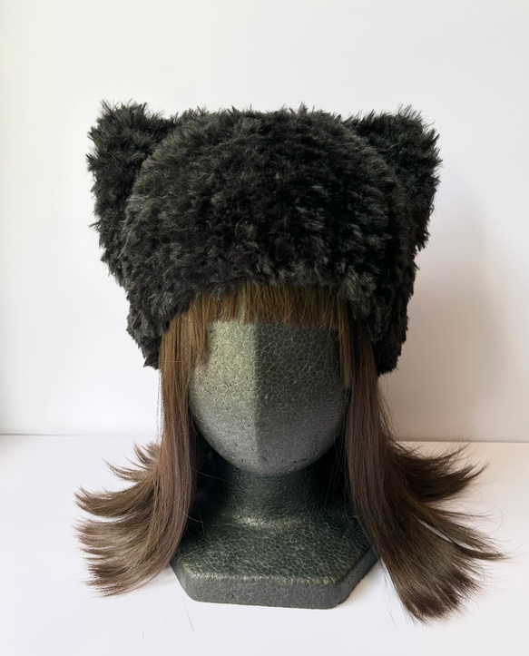 新品タグ付き】BASICKS クマ耳ニット帽 BASICKS（ベイシックス