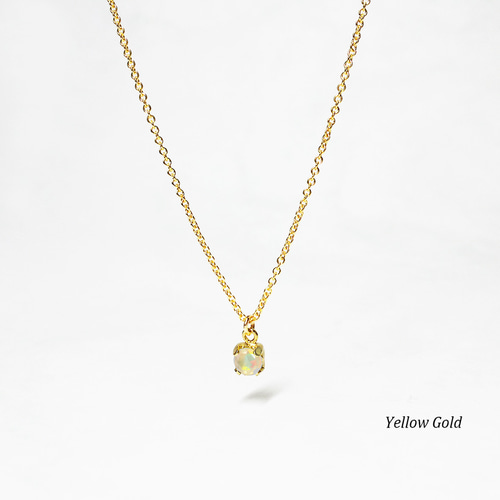 虹色の宝石。オパール・ネックレス [送料無料] ネックレス・ペンダント  