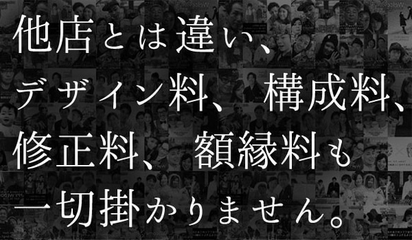 注意）モザイクアートをご注文されたお客様のオプション商品 デザインデータの追加購入（結婚式・披露宴・フォトモザイク 2枚目の画像