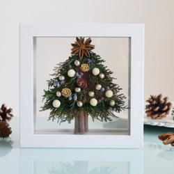 レッド＆ホワイトのリバーシブル小さなツリーからあふれる可愛いクリスマス 10枚目の画像