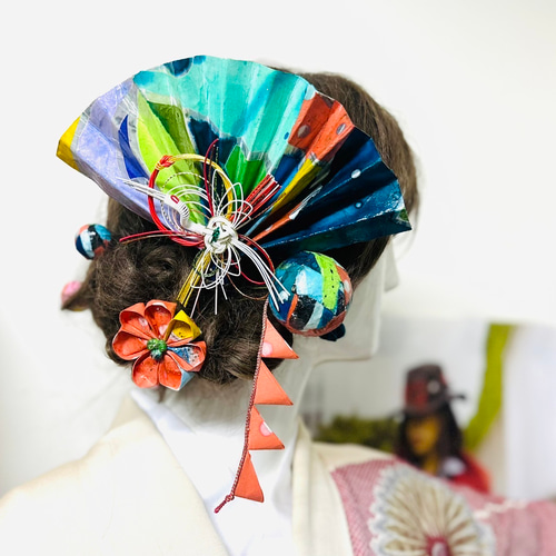 送料無料】結婚式 ウェディング 和婚 成人式 髪飾り 日本の光輝き