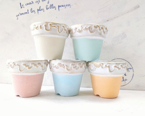 リメイク鉢SS(2号)5set 多肉植物 nagimitsu 通販 16598234｜Creema