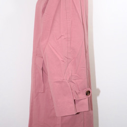 Soutien Collar Long Coat (dusty pink) コート ピンク 桃 ガーリー 6枚目の画像