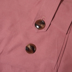 Soutien Collar Long Coat (dusty pink) コート ピンク 桃 ガーリー 7枚目の画像