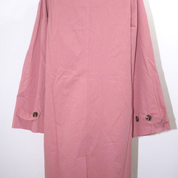 Soutien Collar Long Coat (dusty pink) コート ピンク 桃 ガーリー 8枚目の画像