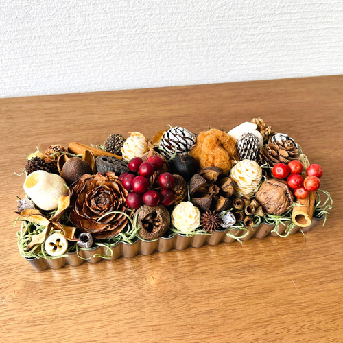 木の実のタルト♪ ドライフラワー Dans les bois 通販 16598636