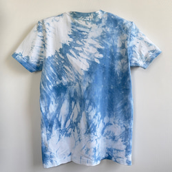 藍染クルーネックTシャツ・陽（半袖レディースM） 2枚目の画像