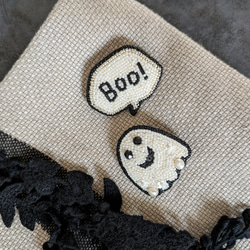 【ブローチ】Boo！のふきだし 3枚目の画像