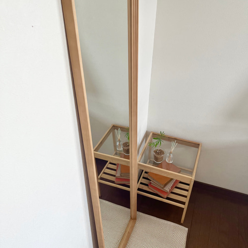 日本製】カットデザインジャンボミラー全身鏡