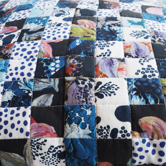 patchwork cushion cover　 3枚目の画像