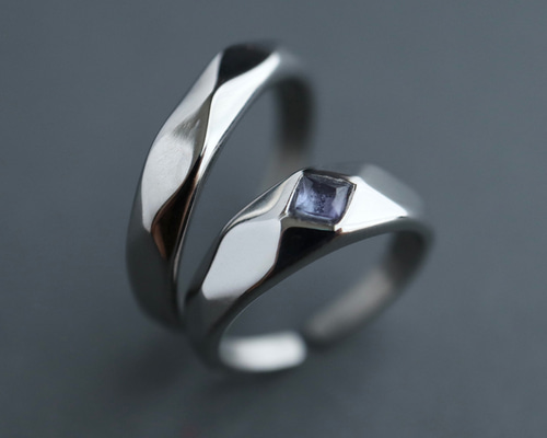 タンザナイト silver925 リング 天然石 アクセサリー 指輪 9号