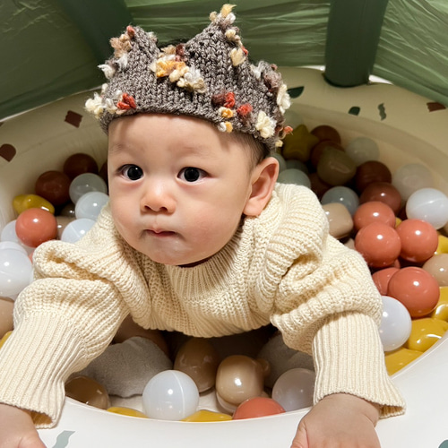 crown knit / クラウンニット バースデイクラウン アニバーサリー  