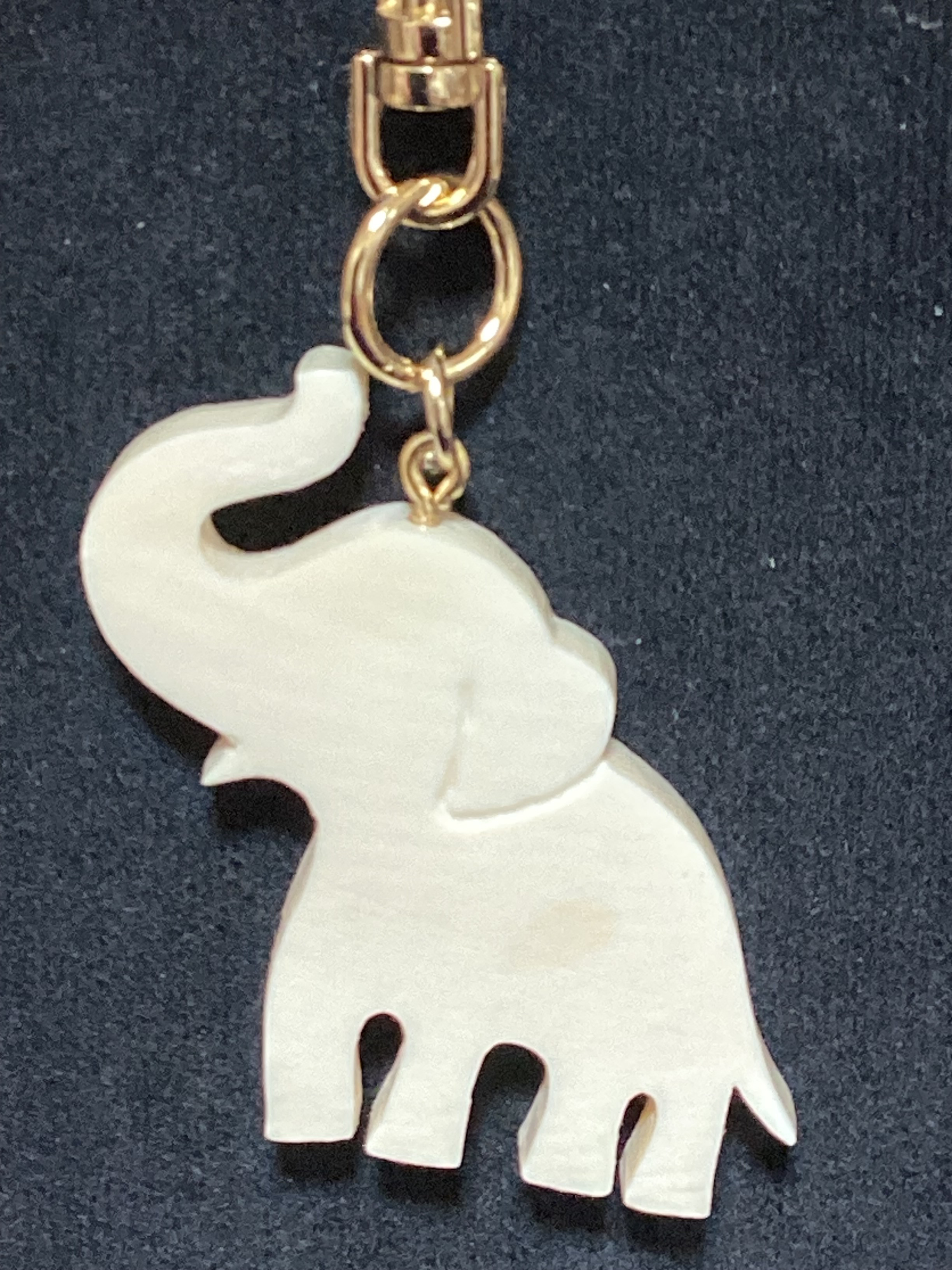 ☆本象牙チャーム（象）※A-38 5,236円