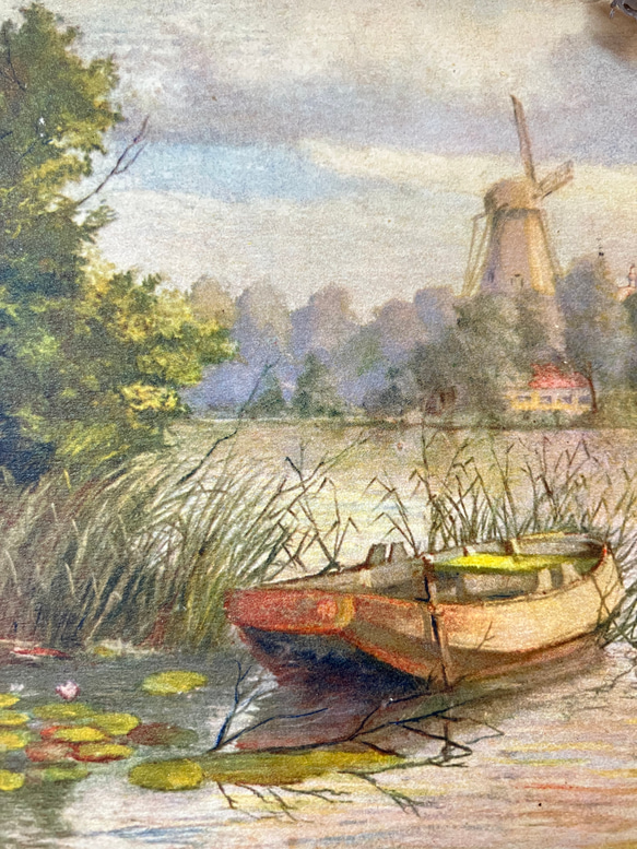 オランダの風車風景が美しいポストカード 2枚目の画像