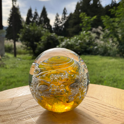 オバタ硝子工房 月のペーパーウエイト その他インテリア雑貨 オバタ