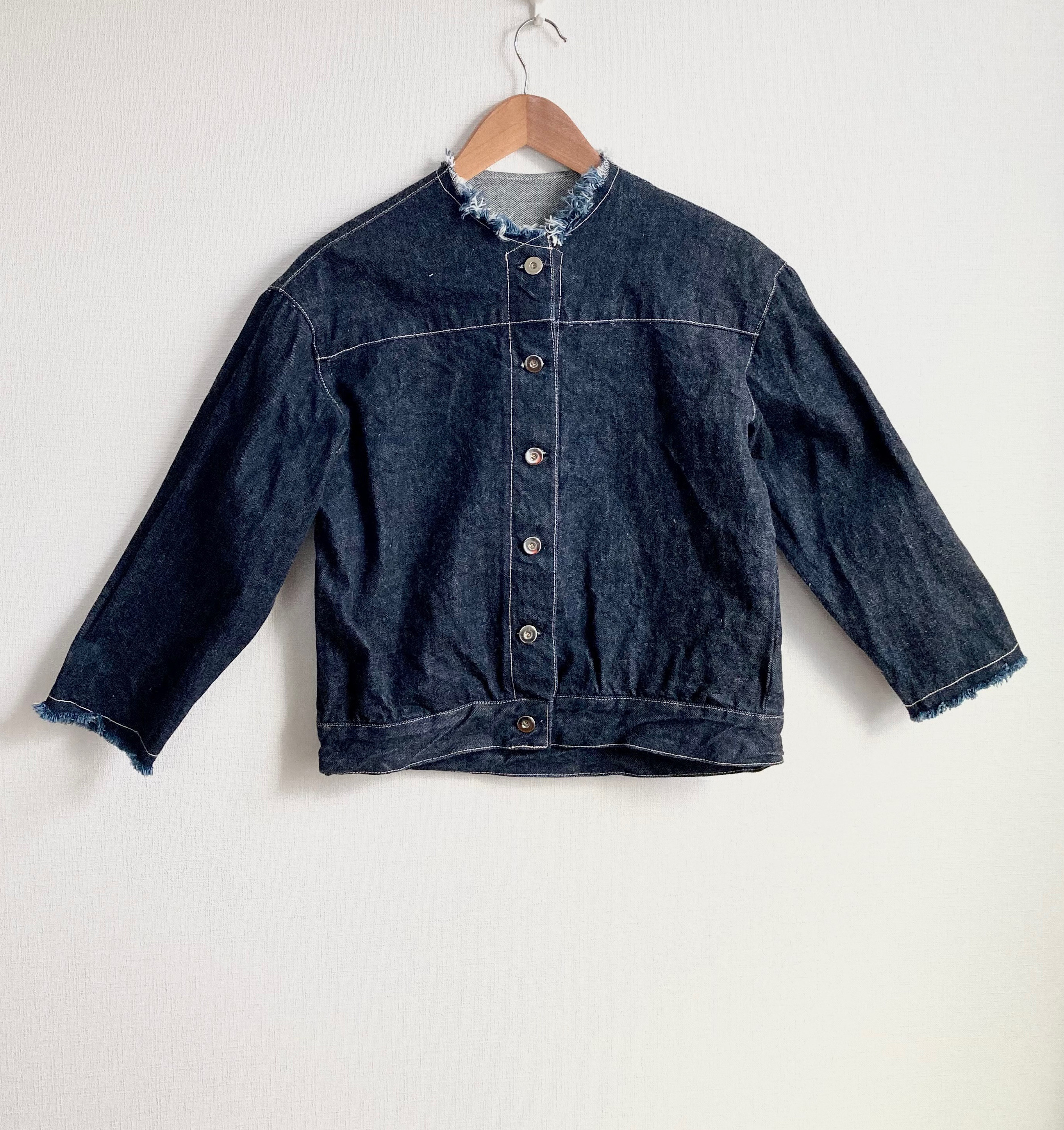 岡山デニム　デニムジャケット　ジャケット自然素材　ジージャン　デニム　セルビッジデニム　国産デニム　日本製　国産