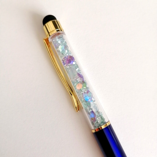 キラキラボールペン　ビーズセット カスタムボールペン キラキラビーズボールペン 手芸DIY 筆記用具