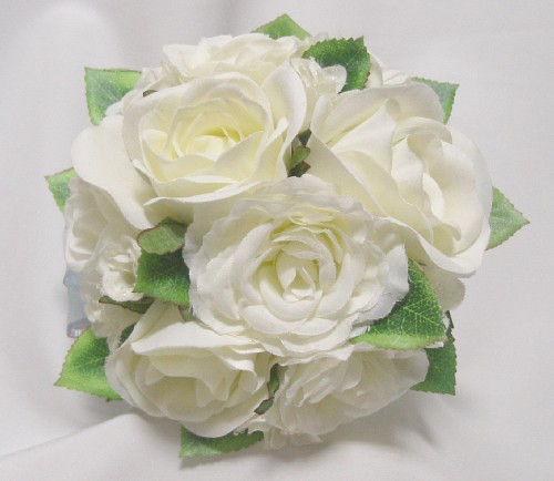 ブーケプルズのセット。幸せのおすそ分けのお花付き。高品質な造花使用。高品質なのに安い