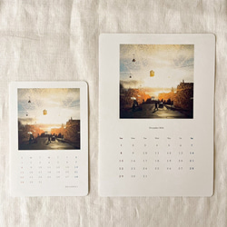 《4月はじまり》2024年カレンダー☆yuzu×ebi③【A5/ポストカードサイズ】 2枚目の画像