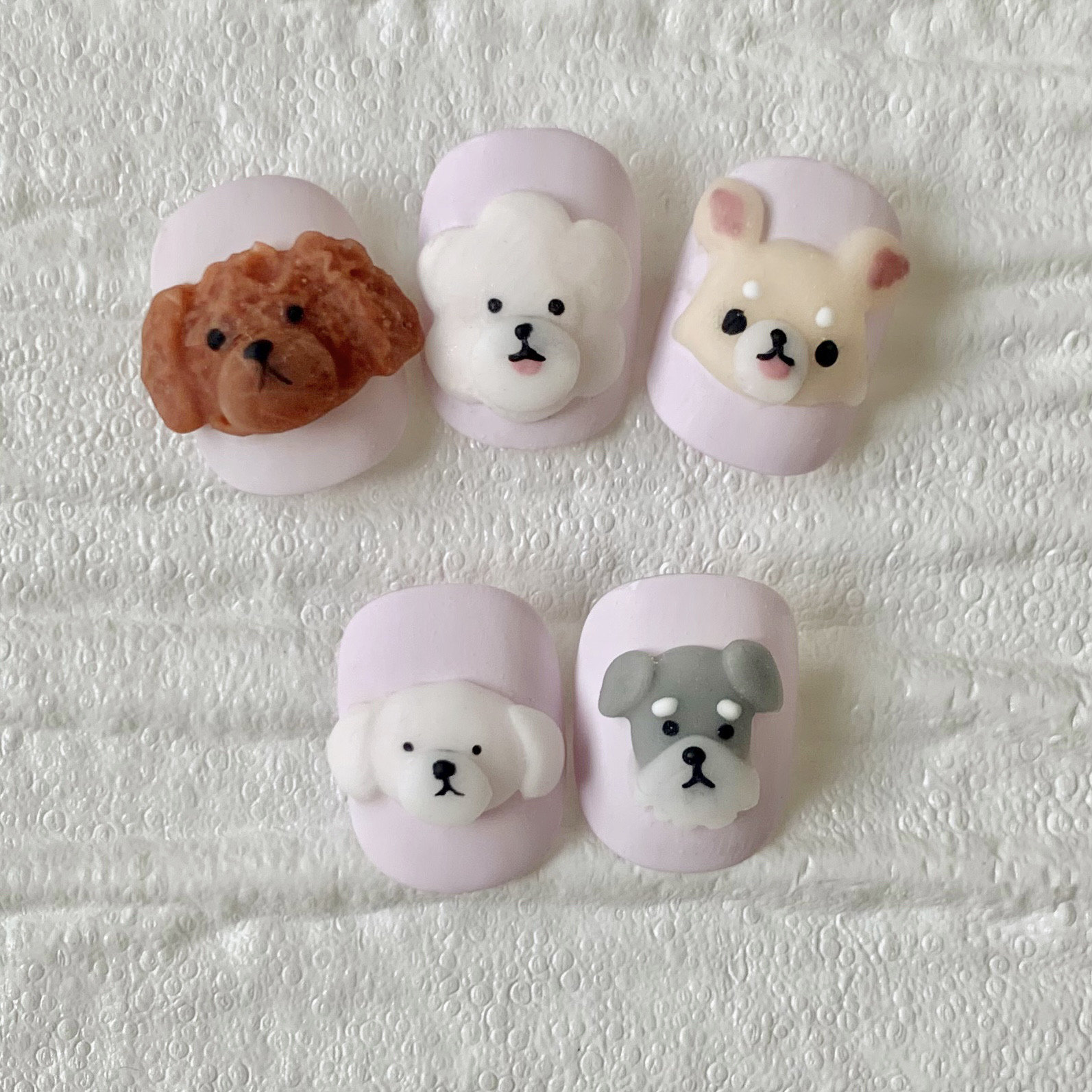 いぬ ネイルチップオーダー ありがとうございました☺️💓 #ネイルチップオーダー #痛ネイル