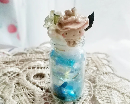 薔薇の妖精の棲むブーケのオルゴナイト その他人形 poem 通販 16602450