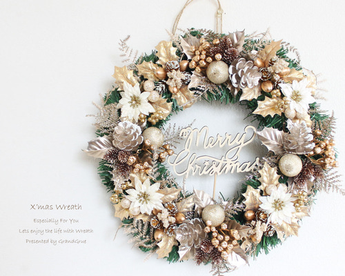 クリスマスリース 30cm×24cm Xmas クリスマスリース 30cm×24cm Xmas クリスマスリース 30cm×24cm Xmas