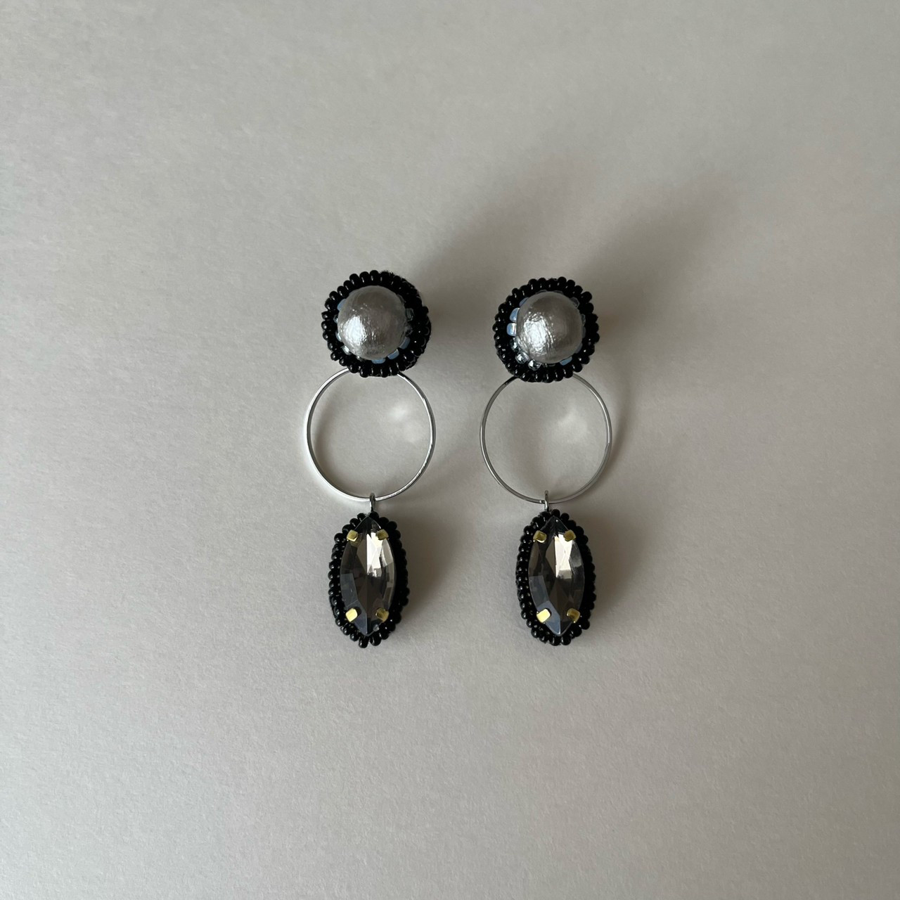 basic seriesー2wayでデイリーかつお呼ばれにも使用できるピアス/イヤリング【商品コード　sb-10】