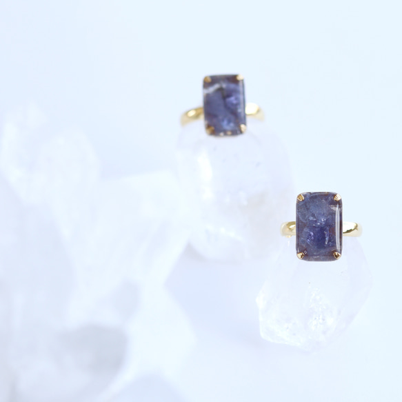 gemstone jewelry タンザナイトのリング 5枚目の画像