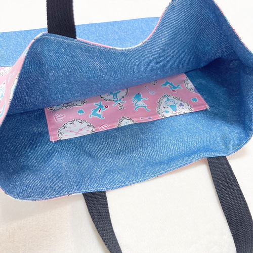 送料無料❤【入園・入学】高学年まで使えるシンプルデニム