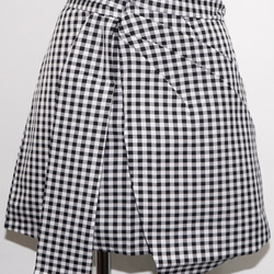 Gingham Check Irregular Mini Skirt ミニスカート チェック柄 ガーリー 7枚目の画像