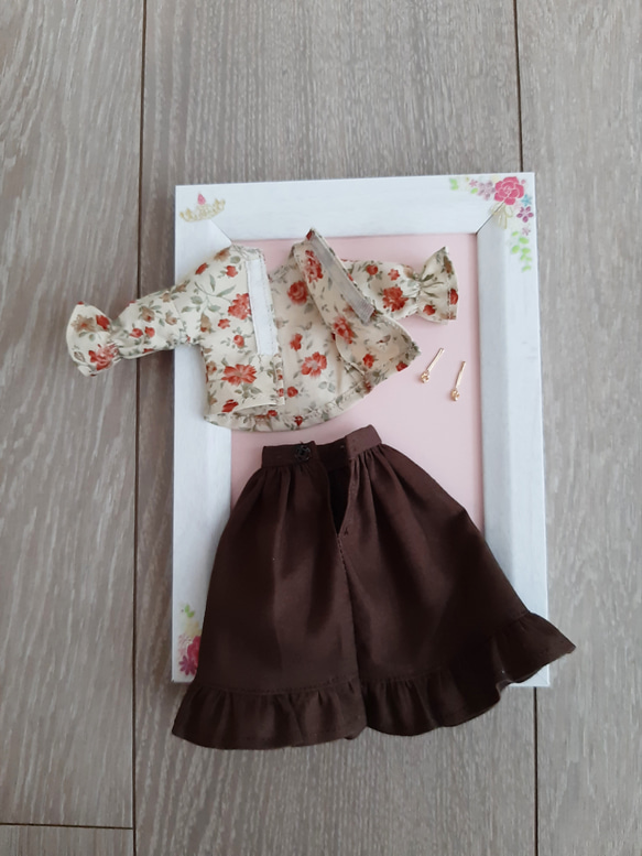 リカちゃん服　秋色セット③ 3枚目の画像