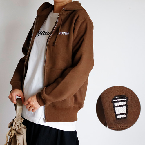 モカ フルジップパーカー（裏起毛） パーカー FLUKE 通販 16603473  