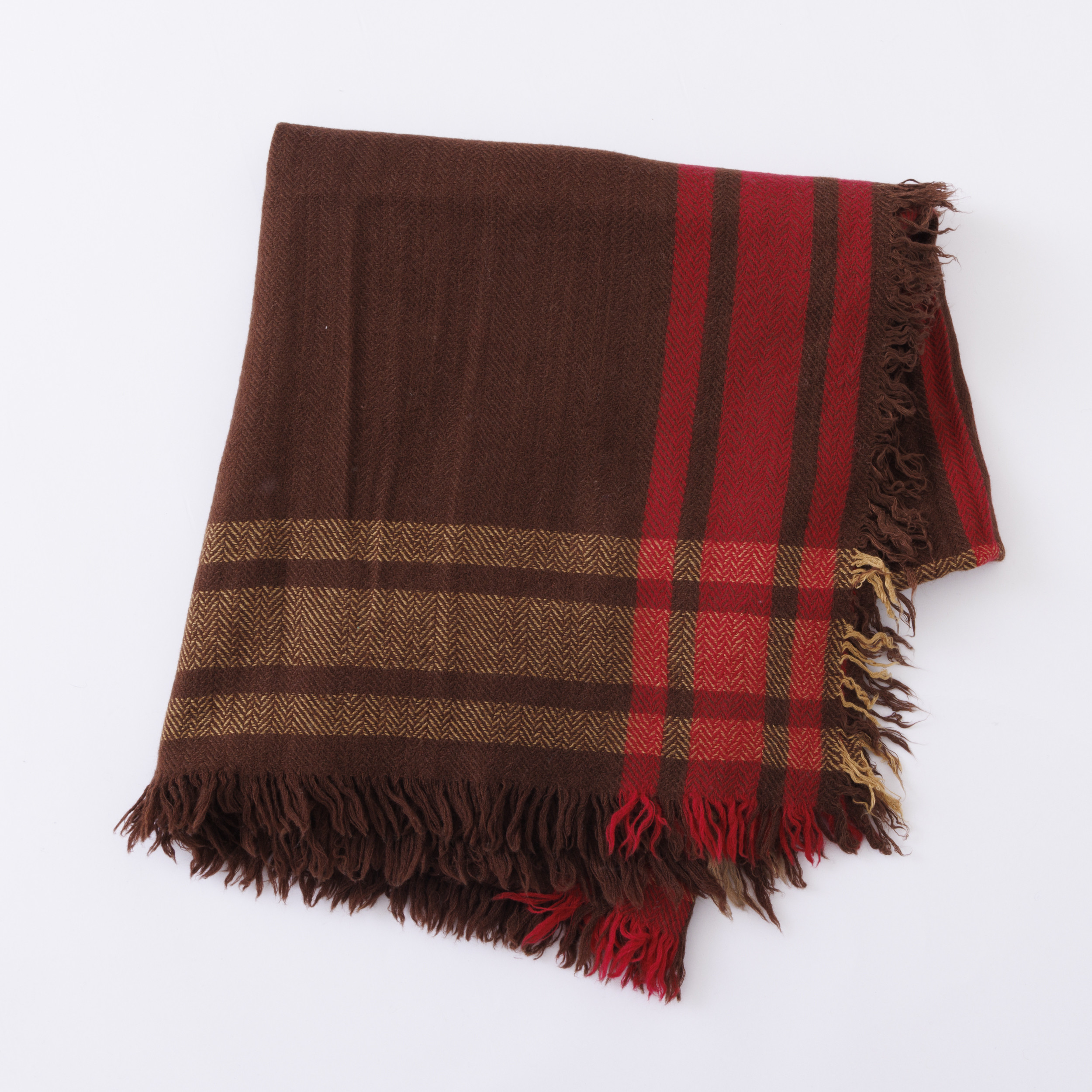 【Creema限定】大判ストール　ウール　ジャガード　ギフト　マフラー