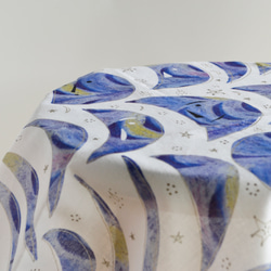 ハンカチ・スカーフ  / 月の番人 /パープル / ギフトにも 7枚目の画像