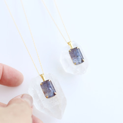 gemstone jewelry タンザナイトのネックレス　 5枚目の画像