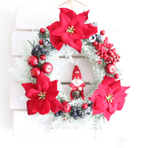 早割クリスマス2023】ベルを抱えサンタもひと休み☆森のクリスマス