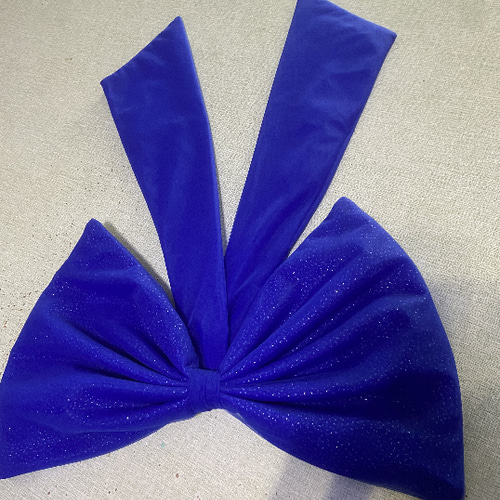 送料無料！青/ブルー カラードレス キラキラチュール ベアトップ 花嫁  