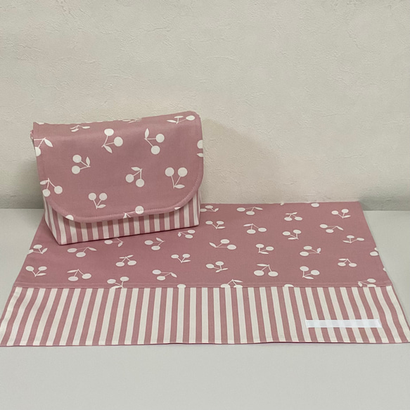 ランチョンマットとお弁当入れ2点セット #2142 給食袋 LilianeStores