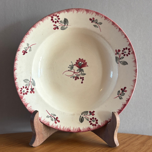 ⚫︎フランスアンティーク⚫︎ 大皿サルグミンヌ U&C Sarreguemines SARREGUEMINES Plate / サルグミンヌ ディープ大皿 フランス