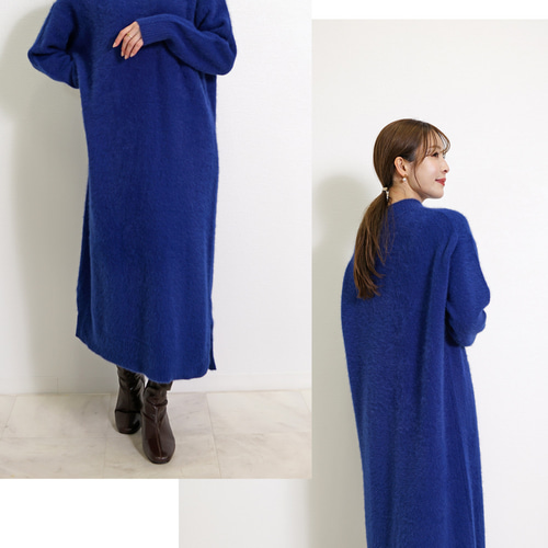 SALE】ブルーフォックス100% ヘアリーニットワンピース ワンピース