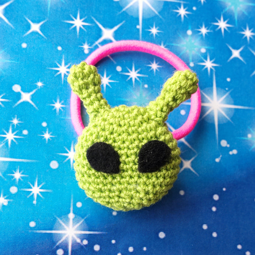 宇宙人のベビーヘアゴム ヘアゴム chie 通販 16604100｜Creema(クリーマ)