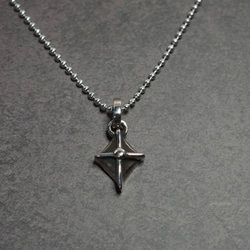 十字架に光る、星の輝きをイメージ【cross star（Pendant Top）】 2枚目の画像