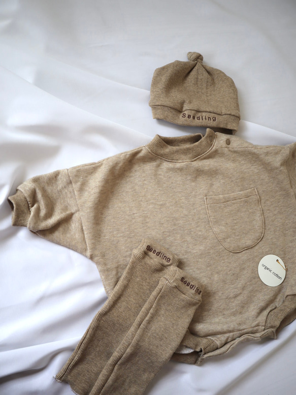 Organic baby gift 3set オーガニック　ベビー服 2枚目の画像